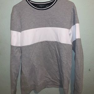 CUTE MENS GRAY SWEATSHIRT